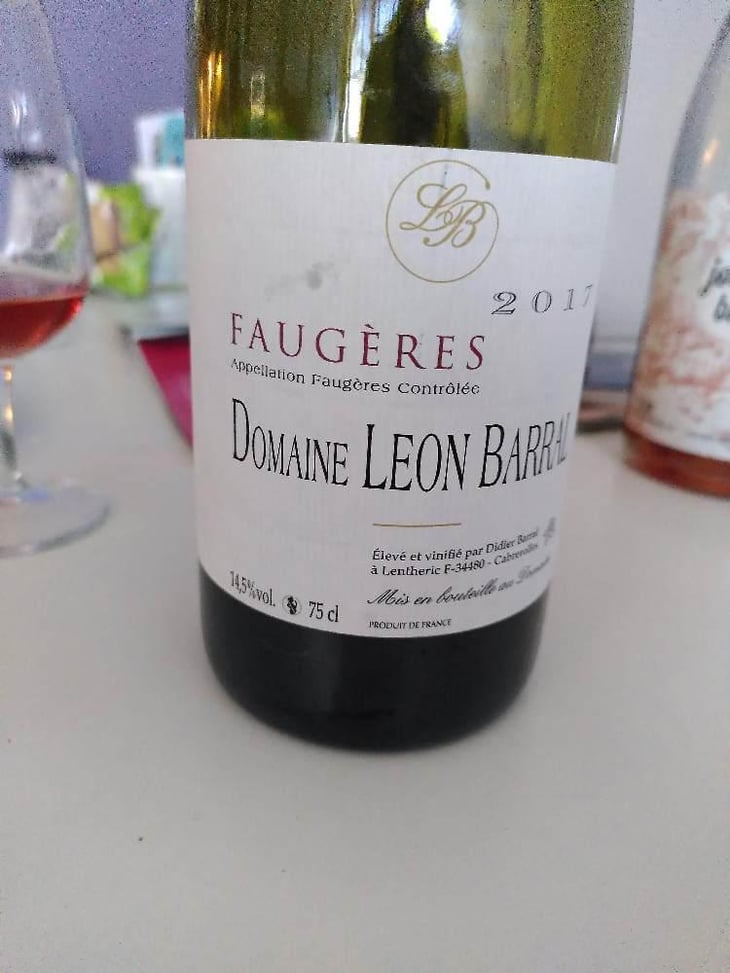 Faugères "Tradition" - Domaine Léon Barral - Didier Barral 