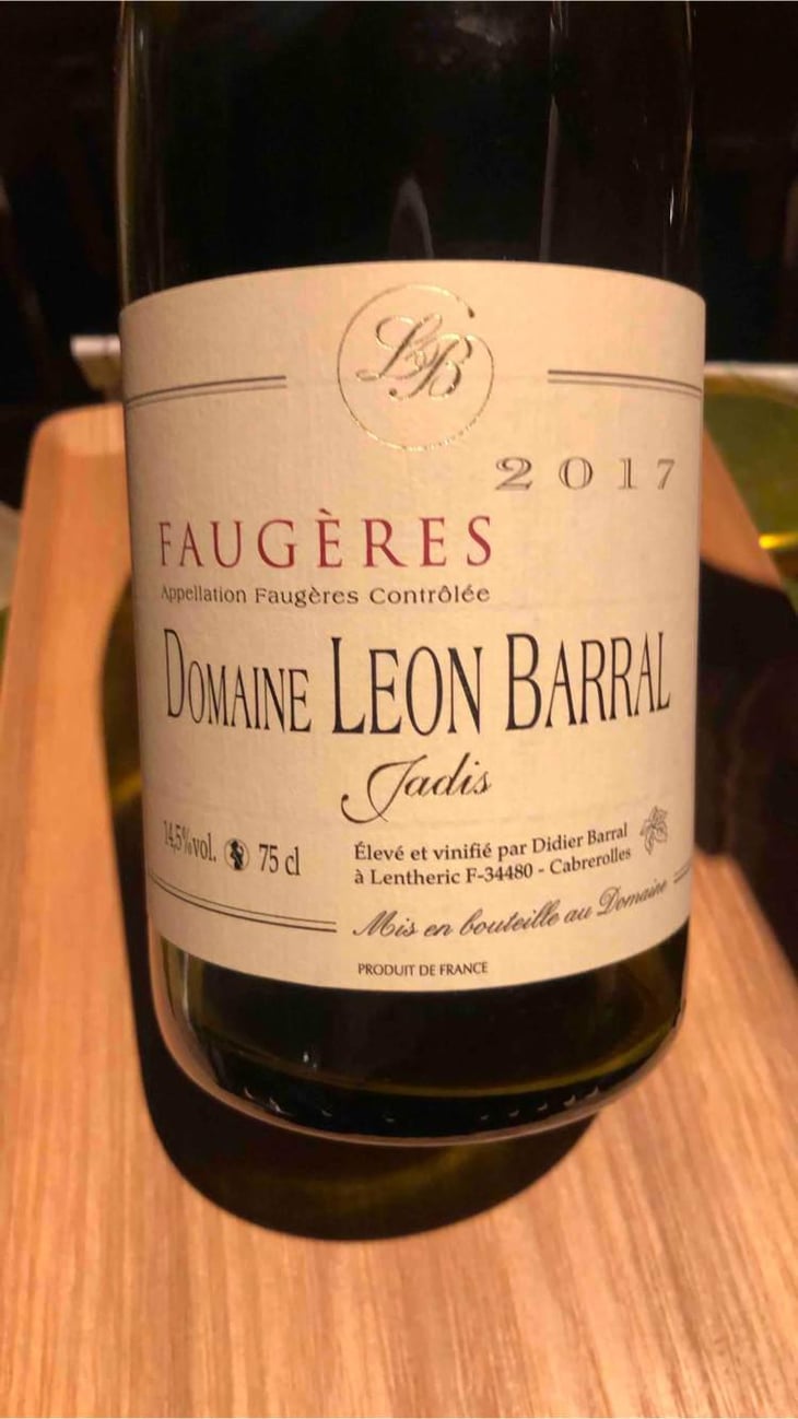 Faugères "Tradition" - Domaine Léon Barral - Didier Barral 