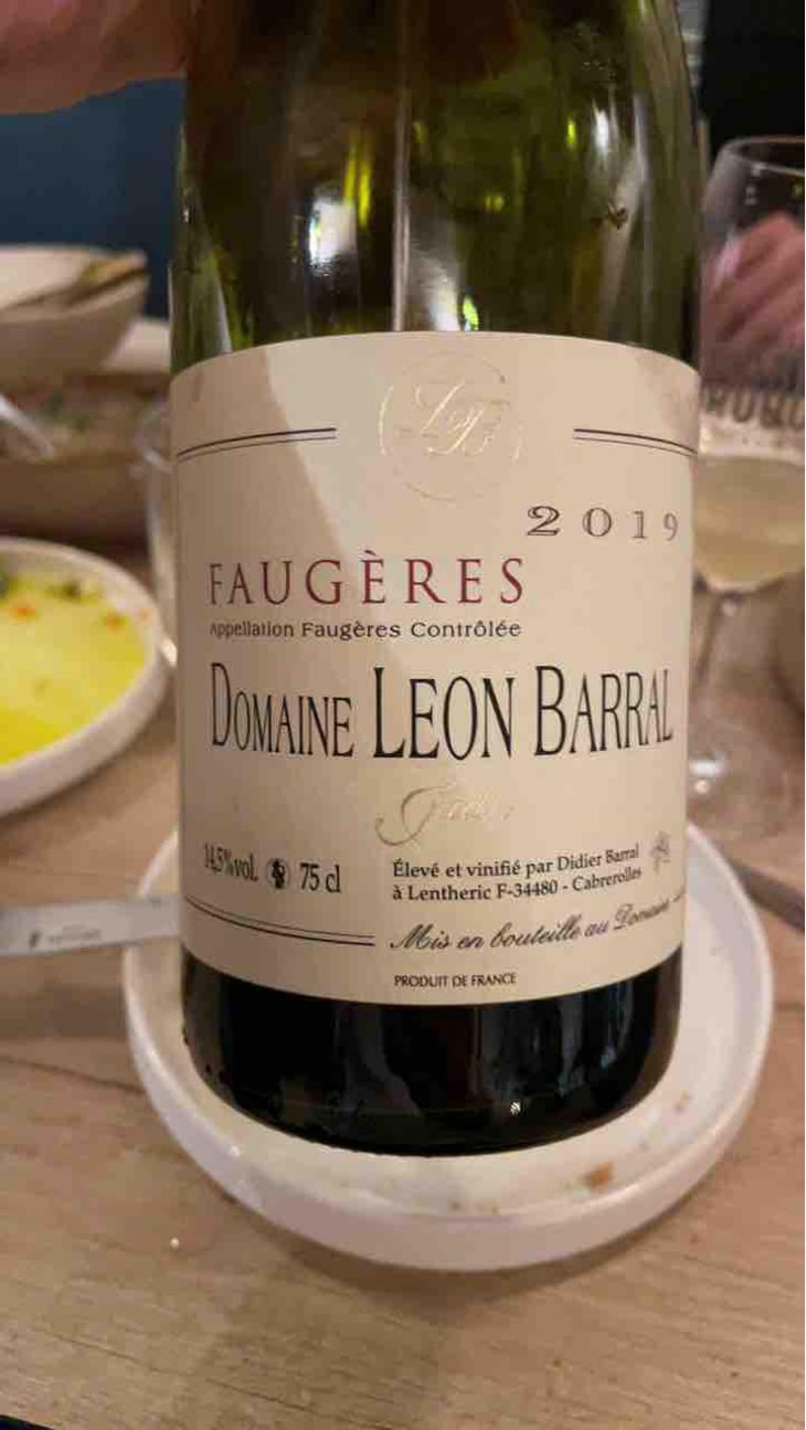 Faugères "Tradition" - Domaine Léon Barral - Didier Barral 
