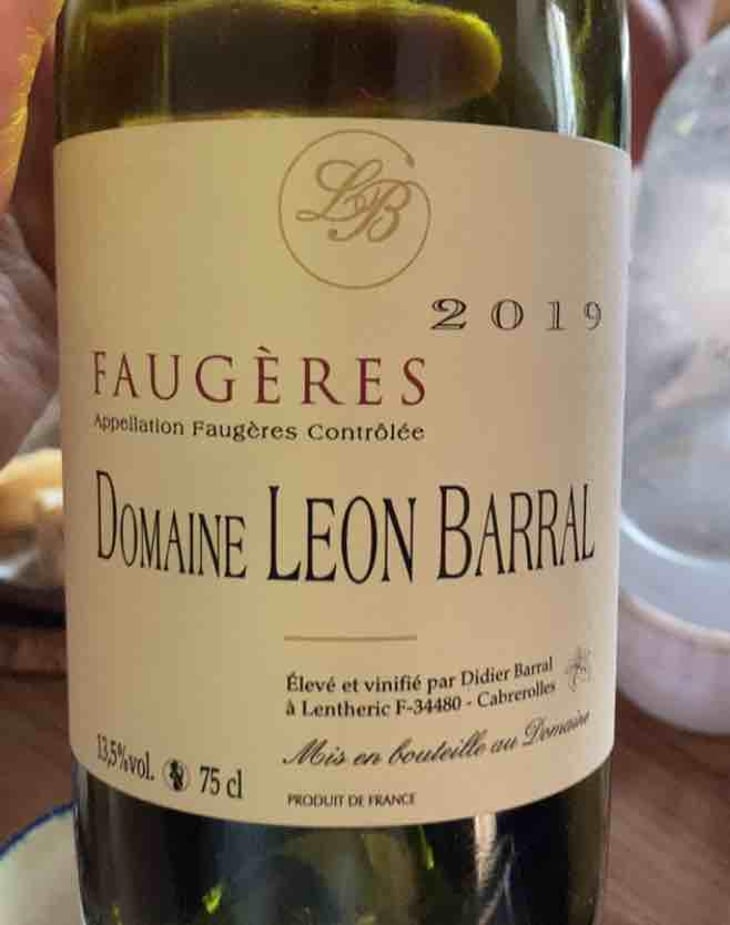 Faugères "Tradition" - Domaine Léon Barral - Didier Barral 
