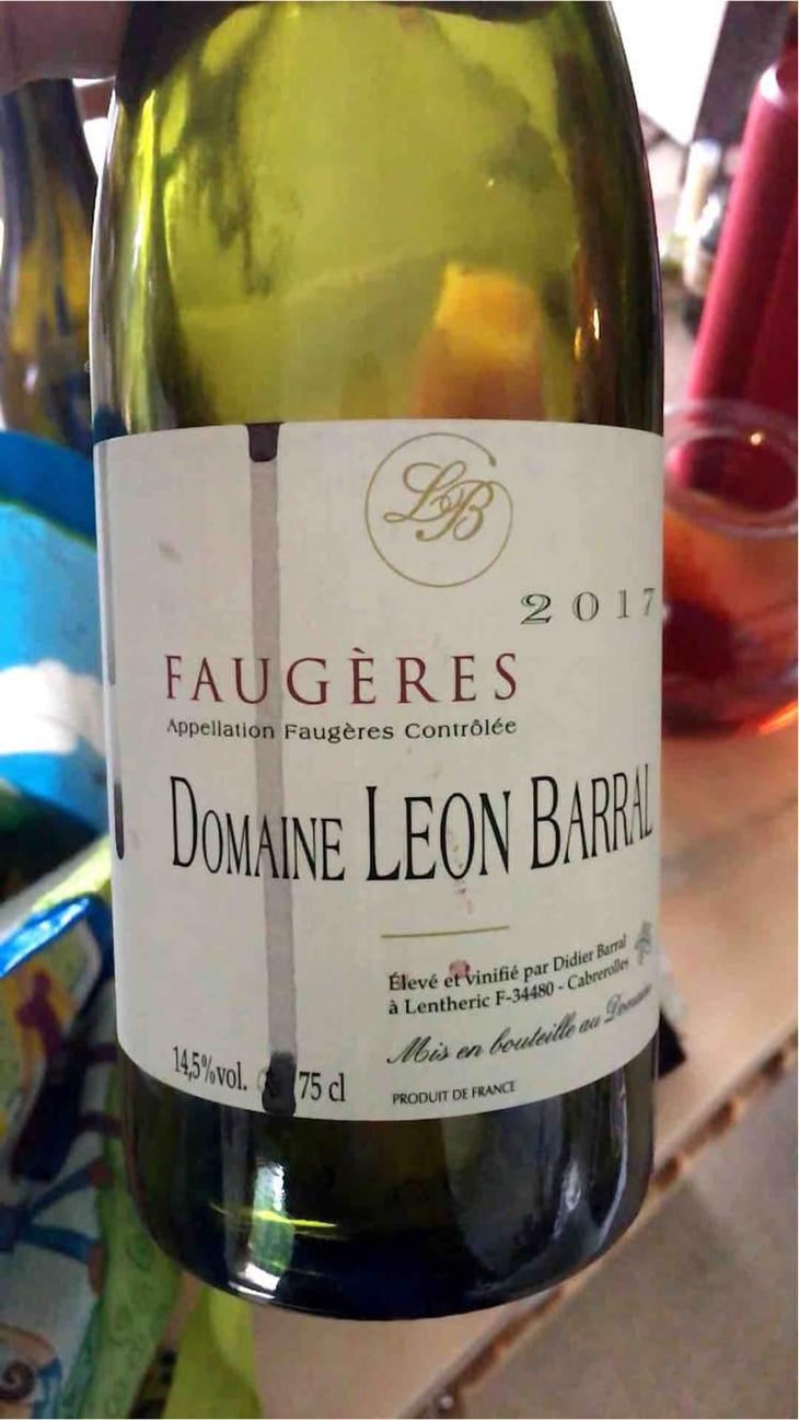 Faugères "Tradition" - Domaine Léon Barral - Didier Barral 