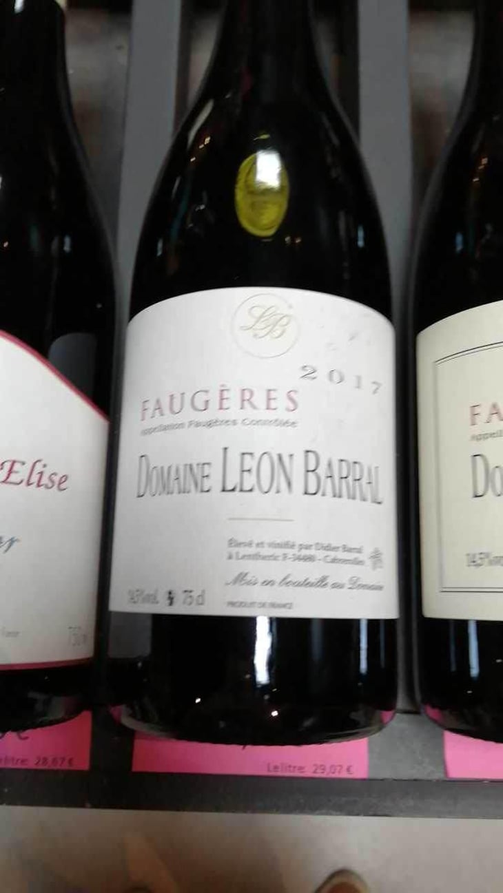 Faugères "Tradition" - Domaine Léon Barral - Didier Barral 
