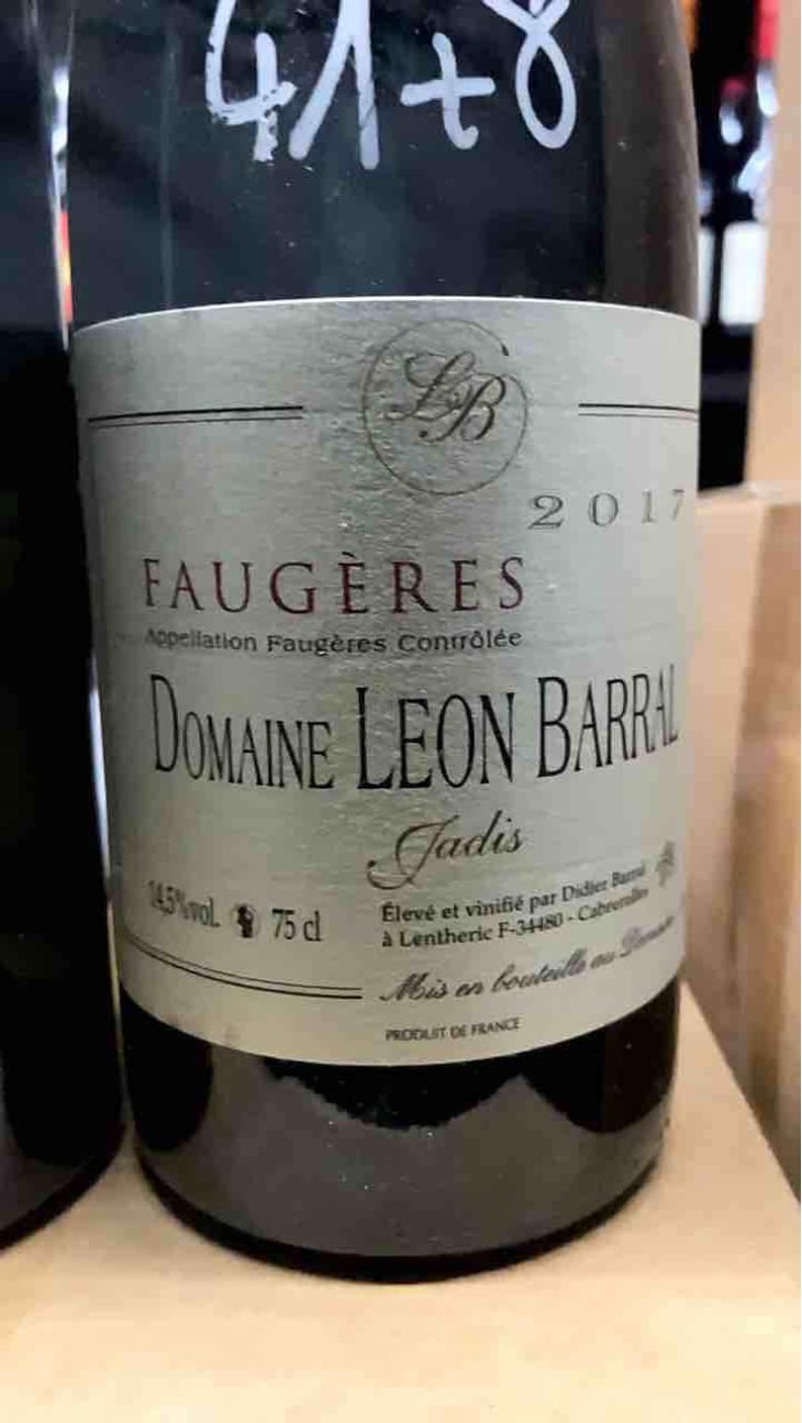 Faugères "Tradition" - Domaine Léon Barral - Didier Barral 
