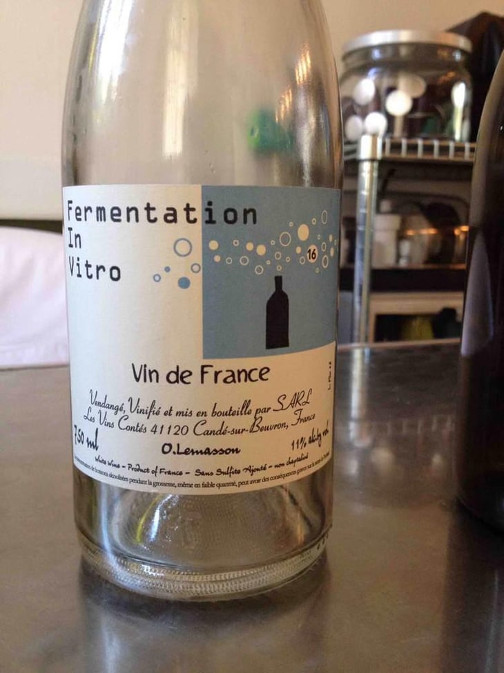 Fermentation in Vitro - Les Vins Contés (CLOSED) - Olivier Lemasson (CLOSED) 