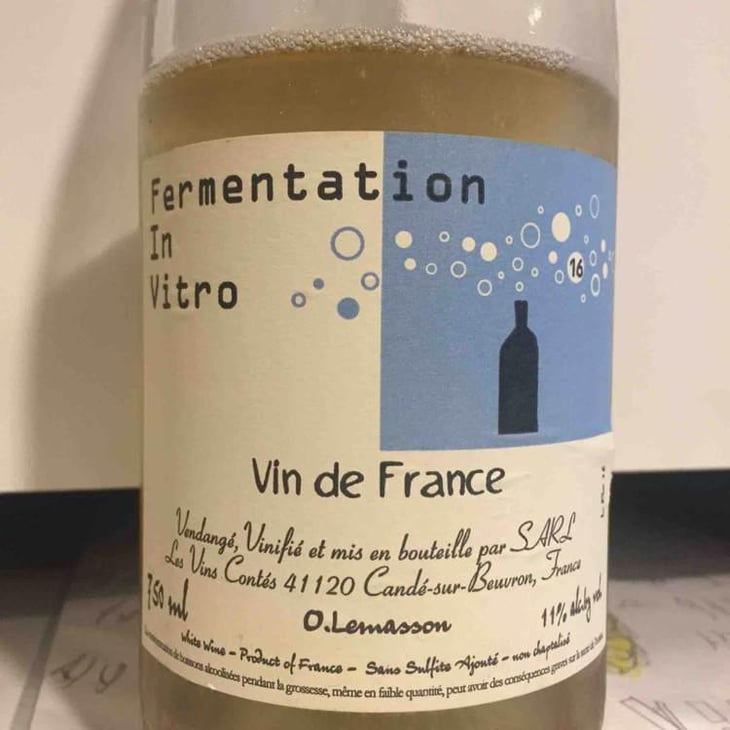 Fermentation in Vitro - Les Vins Contés (CLOSED) - Olivier Lemasson (CLOSED) 