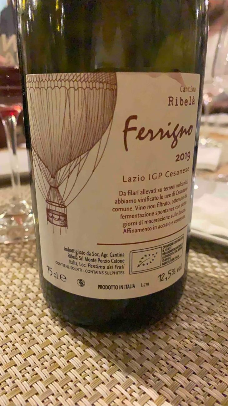 Ferrigno - Cantina Ribelà - Chiara Bianchi & Daniele Presutti 