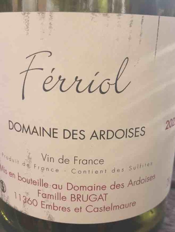 Férriol - Domaine des ardoises - Bruno & Muriel Brugat -2022