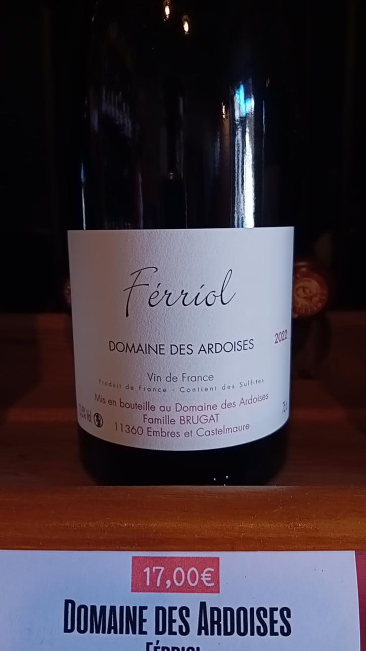 Férriol - Domaine des ardoises - Bruno & Muriel Brugat -2022