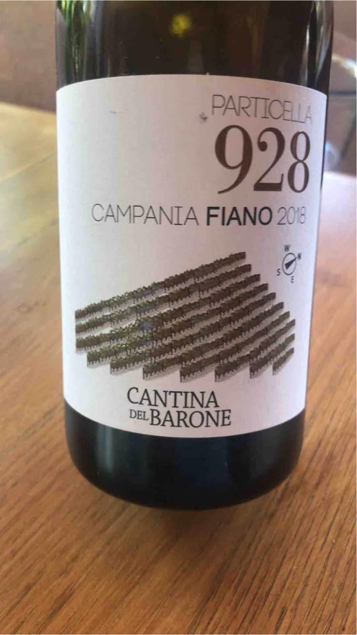 Fiano d'Avellino Dop Particella 928 - Cantina del Barone - Luigi Sarno 