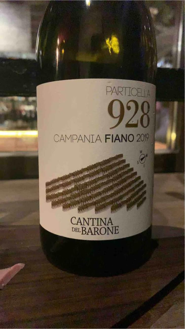 Fiano d'Avellino Dop Particella 928 - Cantina del Barone - Luigi Sarno 