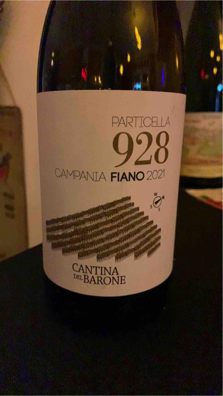 Fiano d'Avellino Dop Particella 928 - Cantina del Barone - Luigi Sarno 