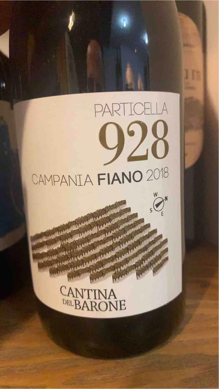 Fiano d'Avellino Dop Particella 928 - Cantina del Barone - Luigi Sarno 