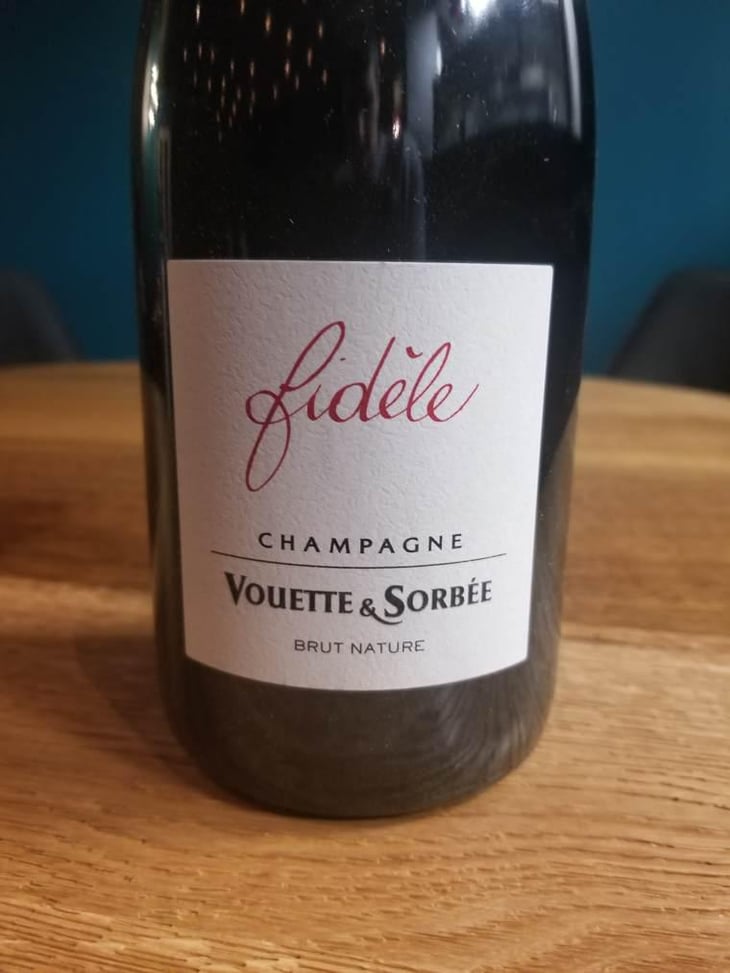 Fidèle - Brut Nature - Vouette & Sorbée - Héloïse et Bertrand Gautherot 