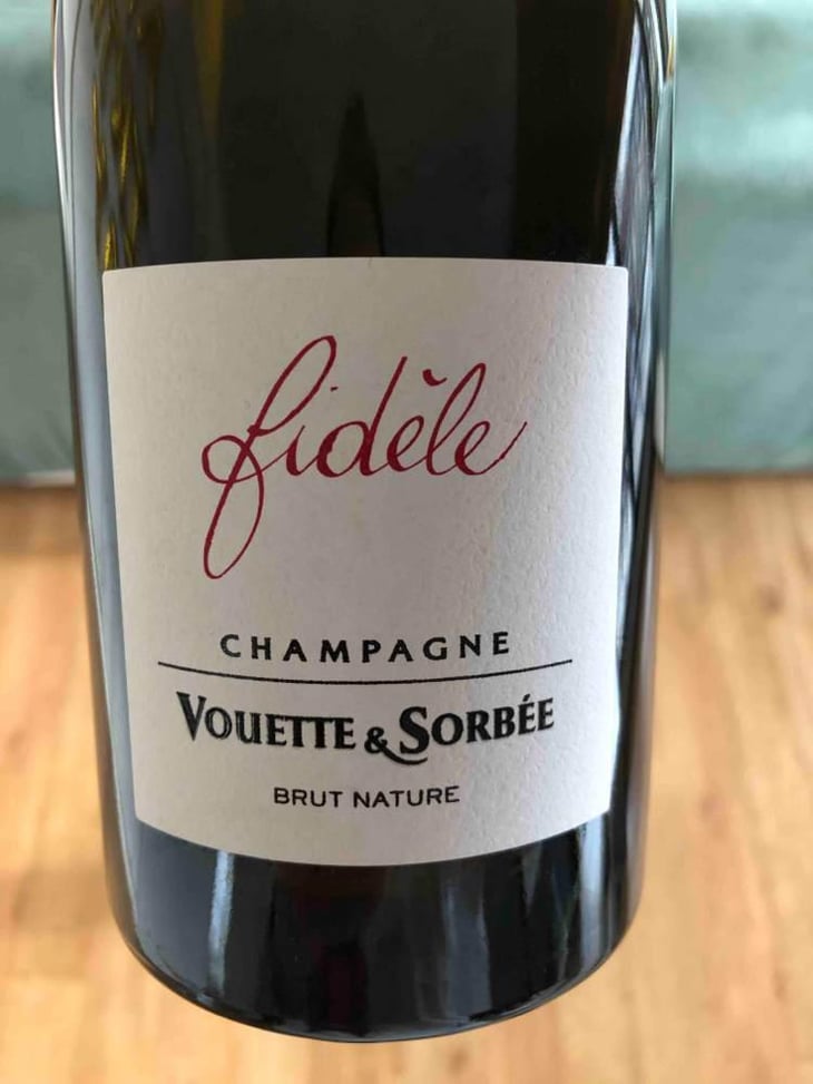 Fidèle - Brut Nature - Vouette & Sorbée - Héloïse et Bertrand Gautherot 