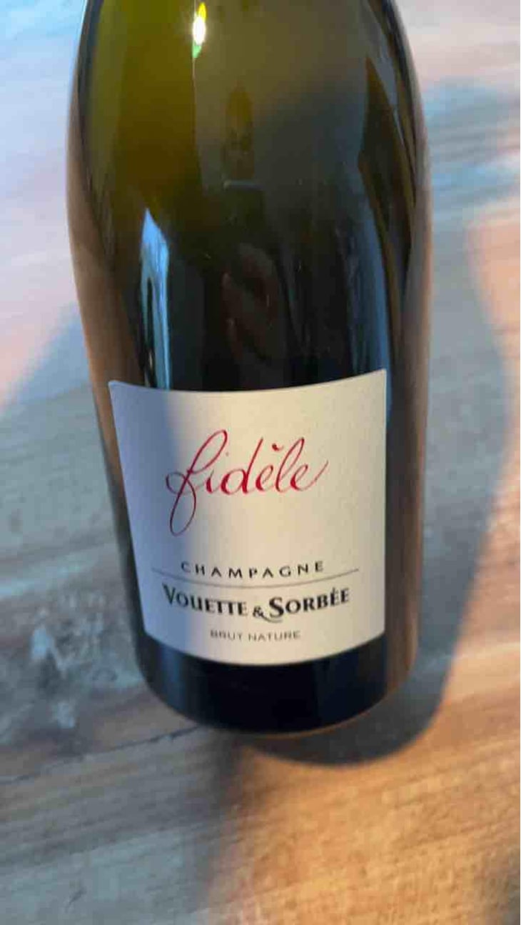 Fidèle - Brut Nature - Vouette & Sorbée - Héloïse et Bertrand Gautherot 