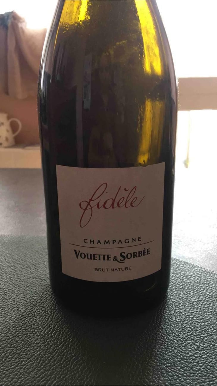 Fidèle - Brut Nature - Vouette & Sorbée - Héloïse et Bertrand Gautherot 