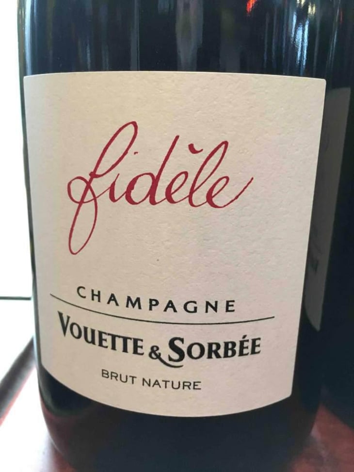 Fidèle - Brut Nature - Vouette & Sorbée - Héloïse et Bertrand Gautherot 