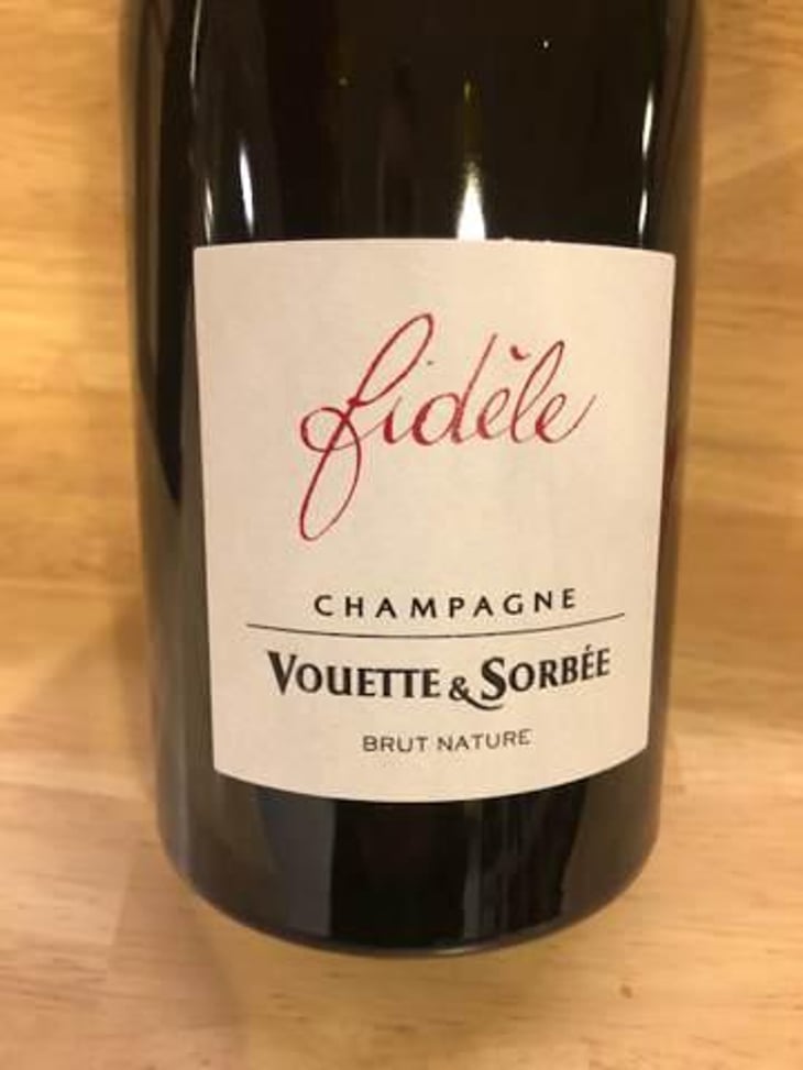 Fidèle - Brut Nature - Vouette & Sorbée - Héloïse et Bertrand Gautherot 