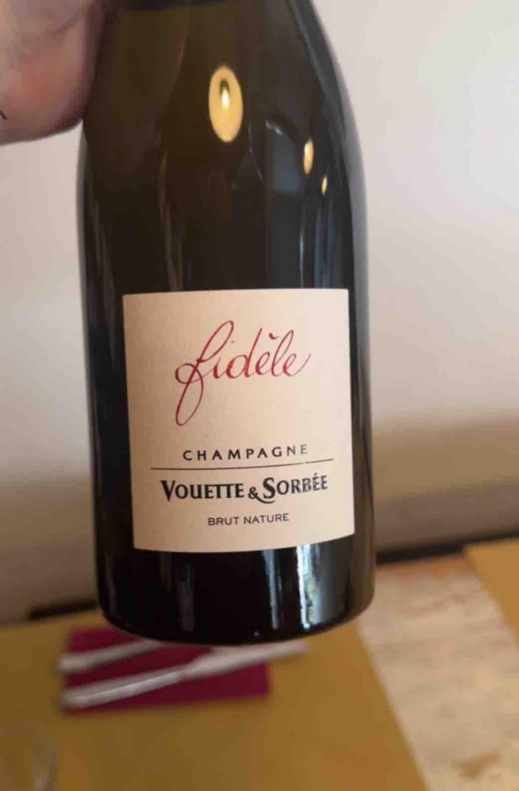 Fidèle - Brut Nature - Vouette & Sorbée - Héloïse et Bertrand Gautherot 