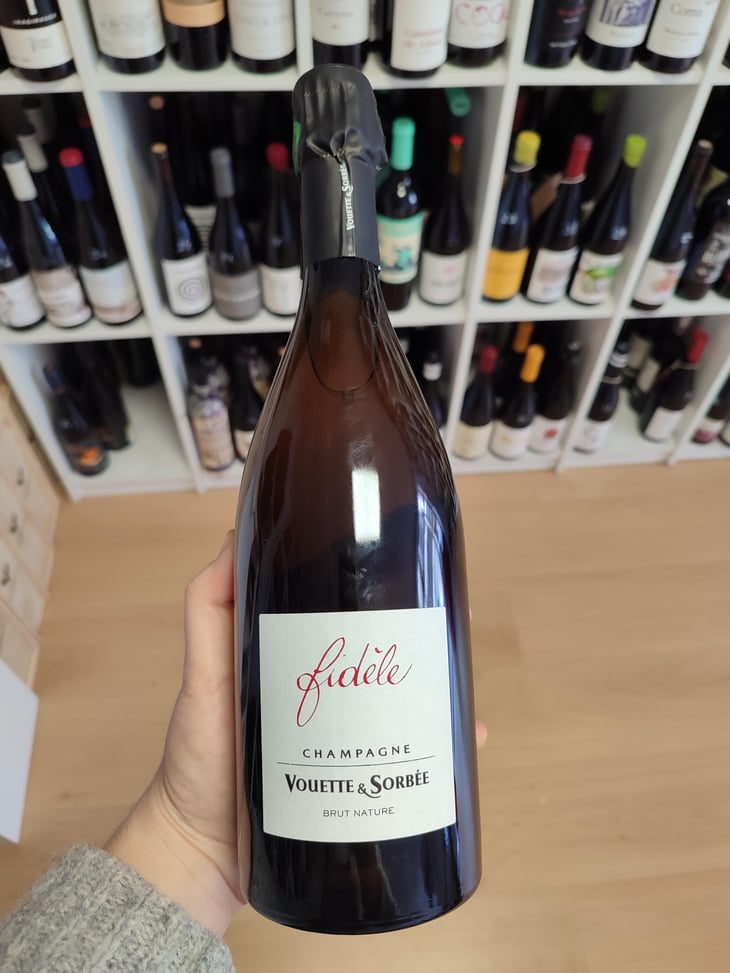 Fidèle - Brut Nature - Vouette & Sorbée - Héloïse et Bertrand Gautherot 
