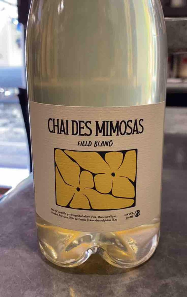 Field blanc - Chai des Mimosas - Hugo Barkshire -2023