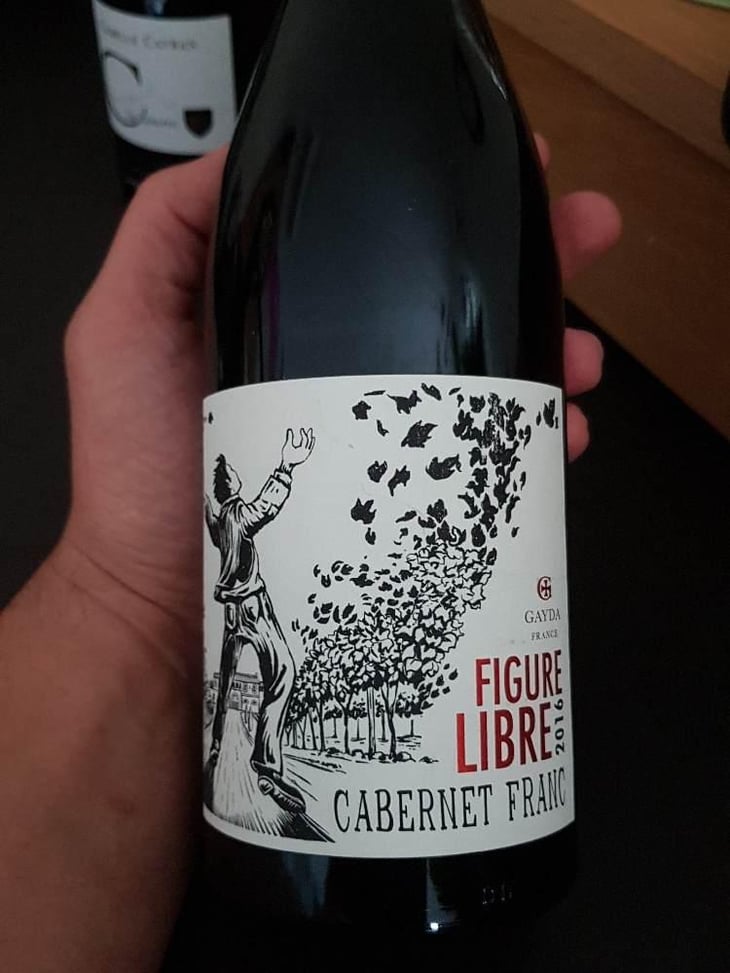 Figure Libre Cabernet Franc - Domaine Gayda - Tim Ford, Anthony Record & Vincent Chansault 