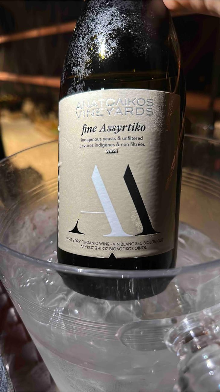 Fine Assyrtiko - Anatolikos Vineyards - Sakis & Marios Nikolaidis 