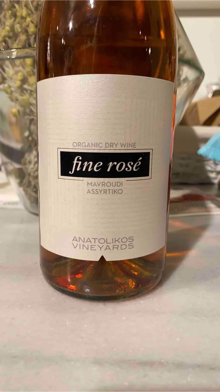 Fine Rose - Anatolikos Vineyards - Sakis & Marios Nikolaidis 