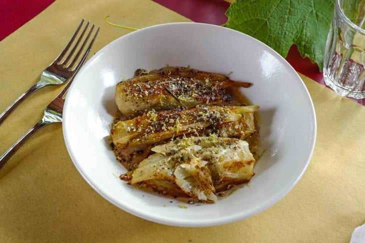 Finocchi Brasati Al Burro Con Salsa Di Pane - Quac - 637594