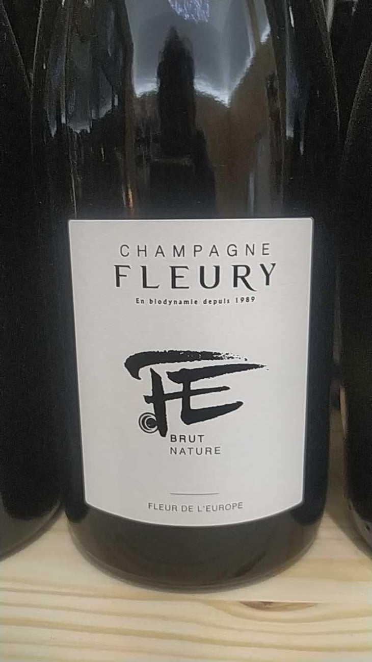Fleur de l'Europe Brut Nature - Champagne Fleury - Morgane, Jean-Sébastien & Benoit Fleury 