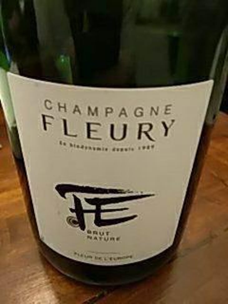 Fleur de l'Europe Brut Nature - Champagne Fleury - Morgane, Jean-Sébastien & Benoit Fleury 