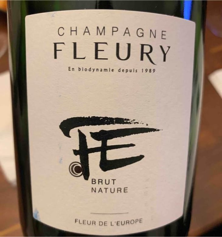 Fleur de l'Europe Brut Nature - Champagne Fleury - Morgane, Jean-Sébastien & Benoit Fleury 