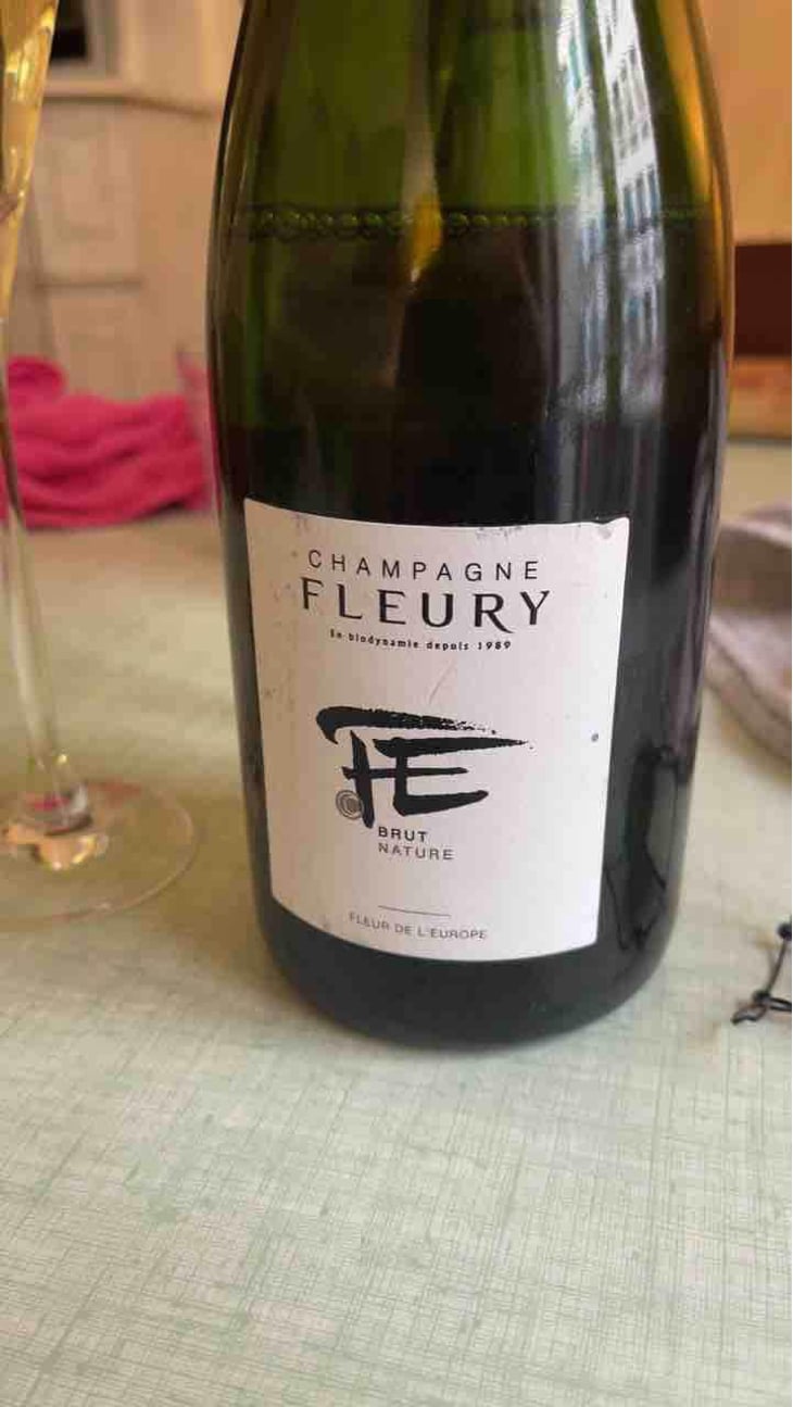 Fleur de l'Europe Brut Nature - Champagne Fleury - Morgane, Jean-Sébastien & Benoit Fleury 