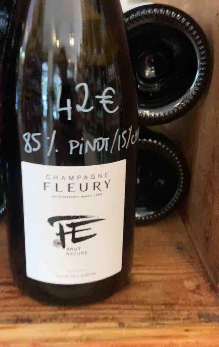 Fleur de l'Europe Brut Nature - Champagne Fleury - Morgane, Jean-Sébastien & Benoit Fleury 