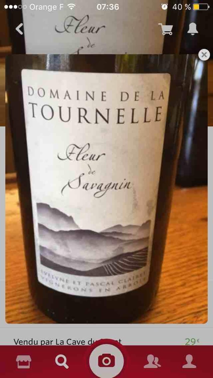 Fleur de Savagnin - Domaine de la Tournelle - Evelyne Clairet 