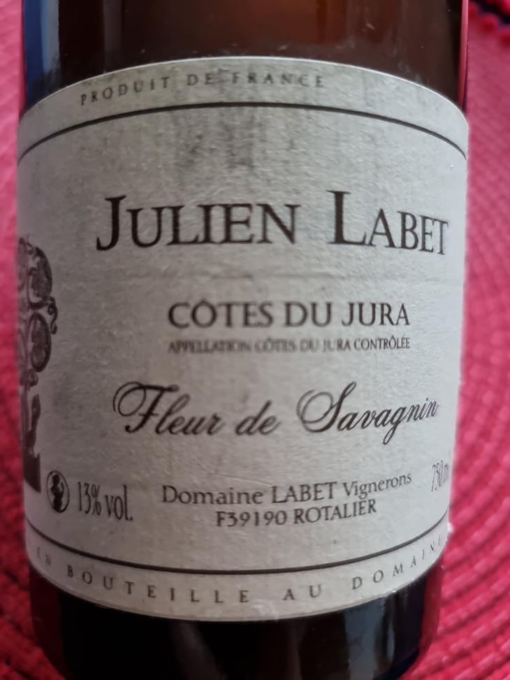 Les Parcelles Rares - Fleur de Savagnin - Domaine Labet - Julien, Charline & Romain Labet 