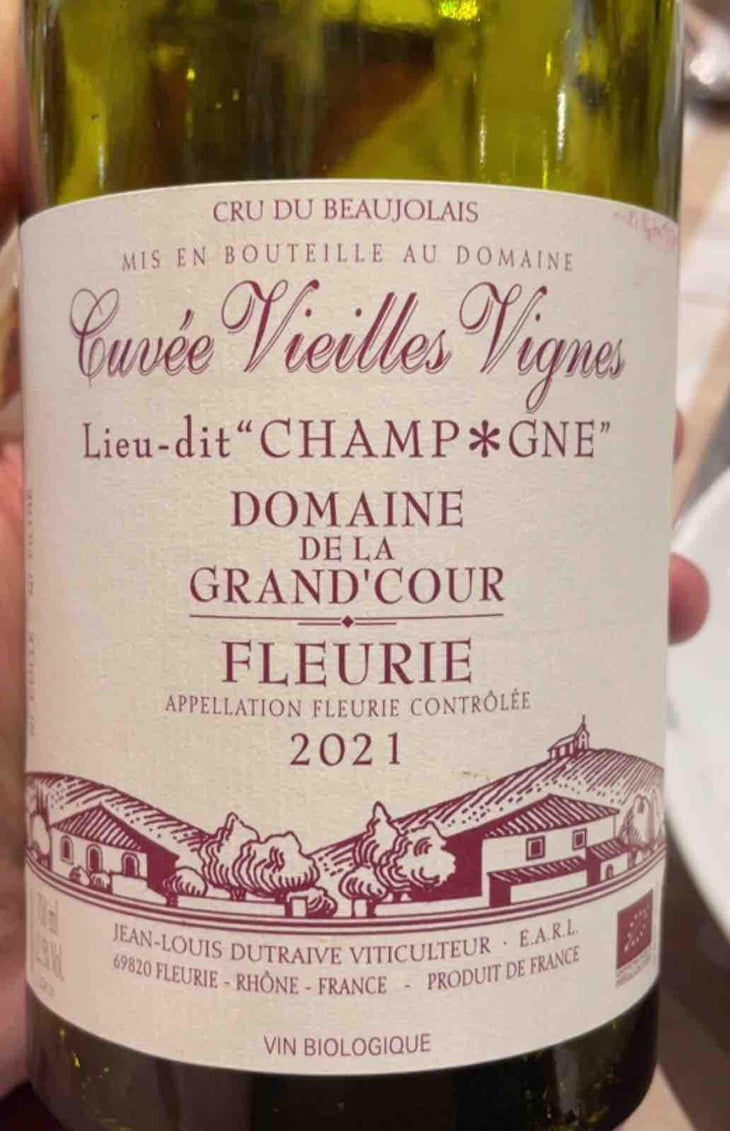 Fleurie - Domaine de la Grand'Cour - Jean-Louis Dutraive 