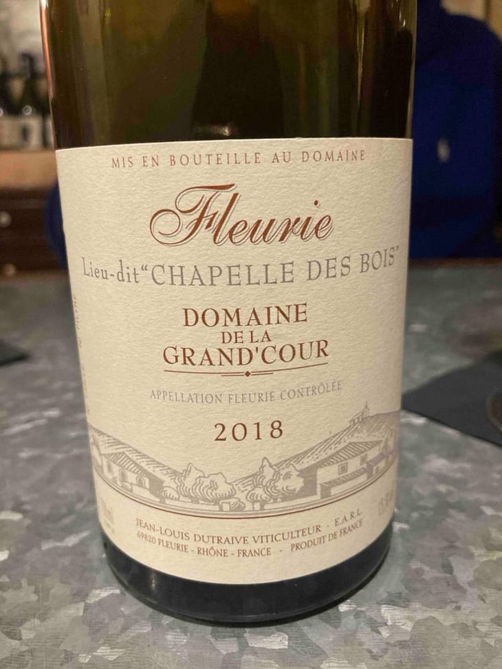 Fleurie "Chapelle Des Bois" - Domaine de la Grand'Cour - Jean-Louis Dutraive 