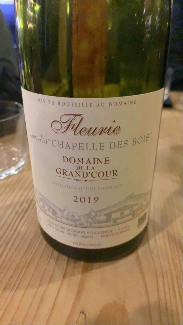 Fleurie "Chapelle Des Bois" - Domaine de la Grand'Cour - Jean-Louis Dutraive 