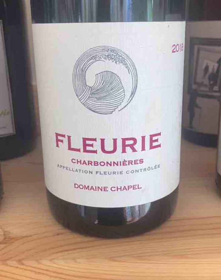 Fleurie "Charbonnières" - Domaine Chapel - David Chapel & Michele Smith-Chapel -2019