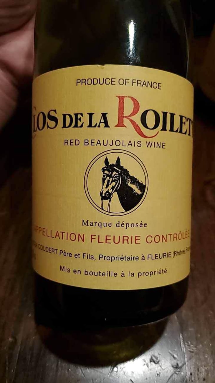 Fleurie Cuvée Christal - Clos de la Roilette - Alain Coudert 