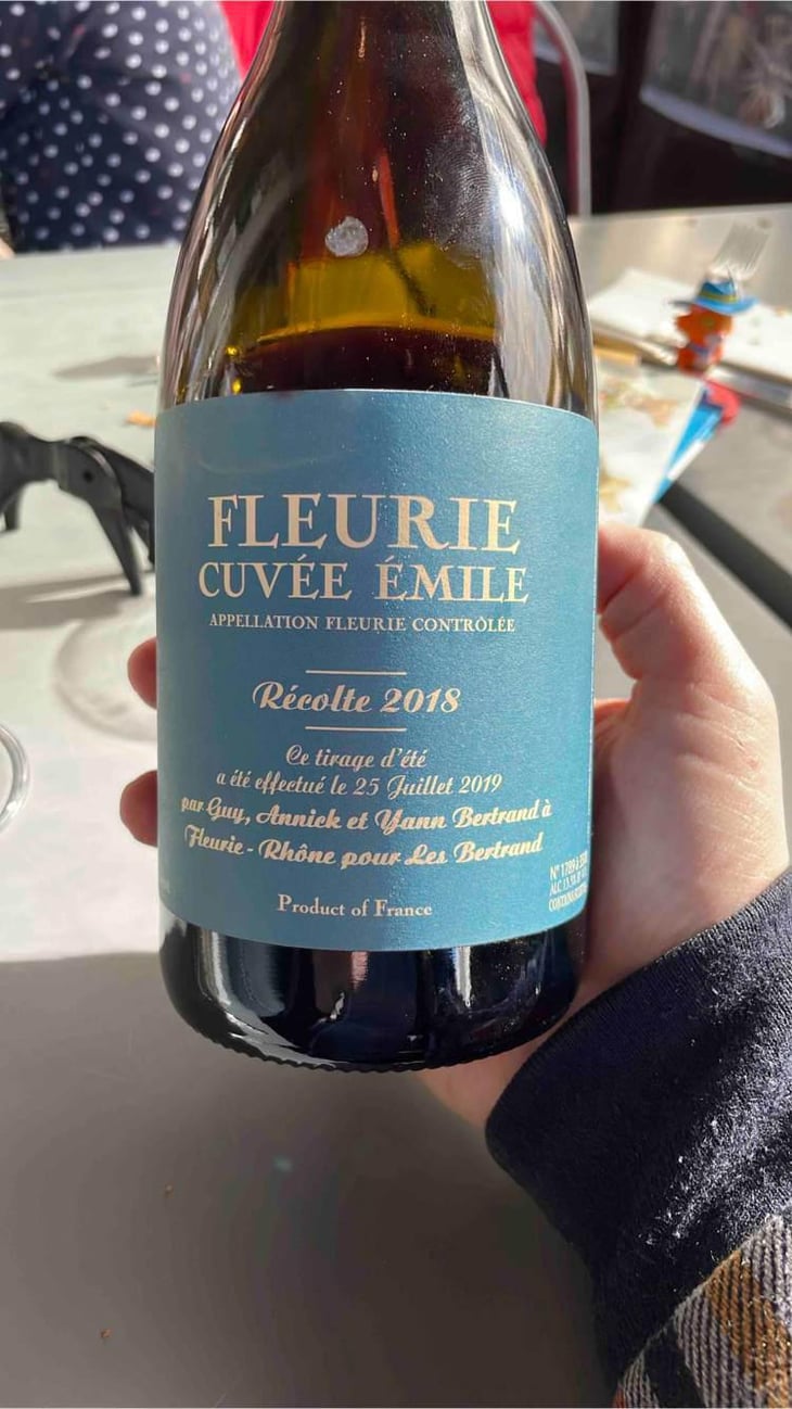 Fleurie Cuvée Émile - Les Bertrand - Guy, Annick & Yann Bertrand 