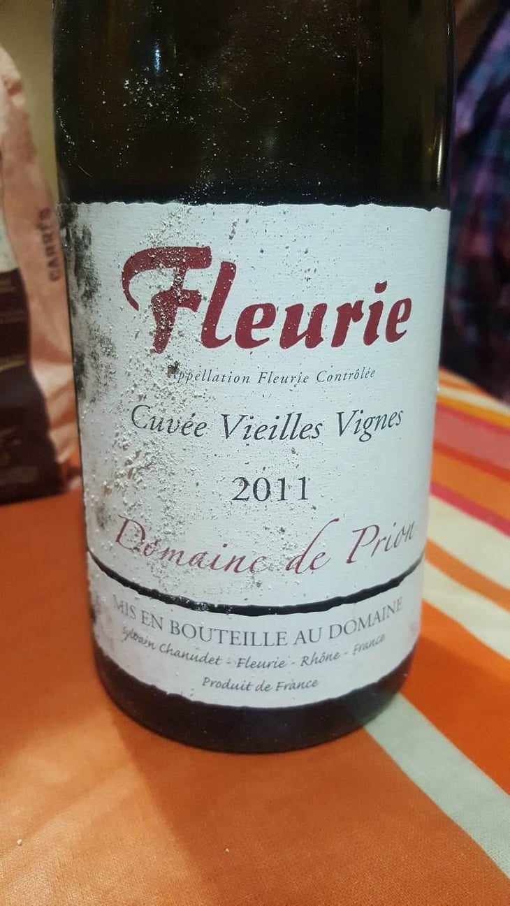 Fleurie Cuvée Vieilles Vignes - Domaine Le Prion - Sylvain Chanudet 