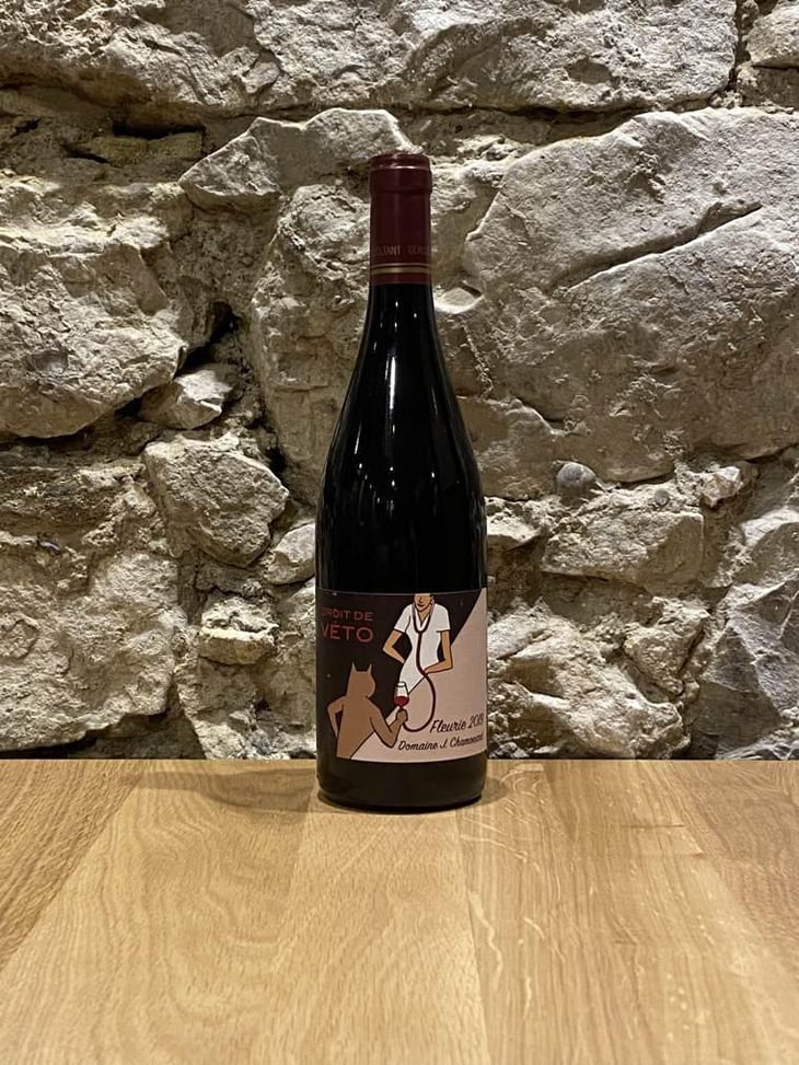 Fleurie Droit de véto - Domaine Chamonard - Jean-Claude, Jeanne & Geneviève Chanudet 