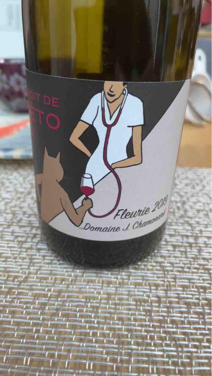 Fleurie Droit de véto - Domaine Chamonard - Jean-Claude, Jeanne & Geneviève Chanudet 