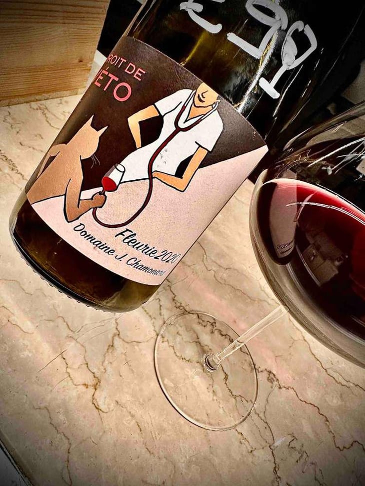 Fleurie Droit de véto - Domaine Chamonard - Jean-Claude, Jeanne & Geneviève Chanudet 