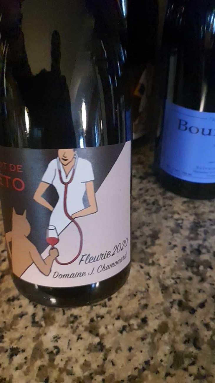 Fleurie Droit de véto - Domaine Chamonard - Jean-Claude, Jeanne & Geneviève Chanudet 