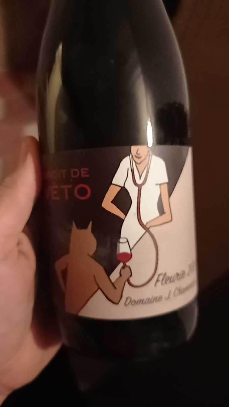 Fleurie Droit de véto - Domaine Chamonard - Jean-Claude, Jeanne & Geneviève Chanudet 
