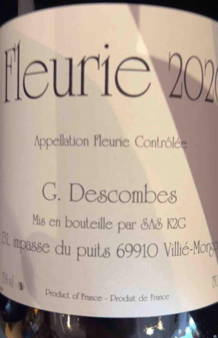 Fleurie - Georges Descombes - Georges Descombes 