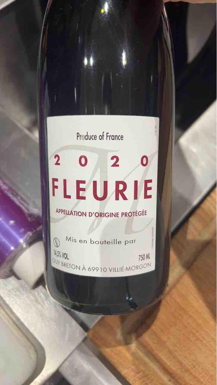 Fleurie - Domaine Guy Breton - P'tit Max - Guy Breton 